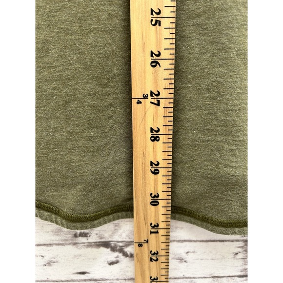 Lululemon Henley Shirt Men's XL Military Green Performance Active Stretch READ - Picture 6 of 7